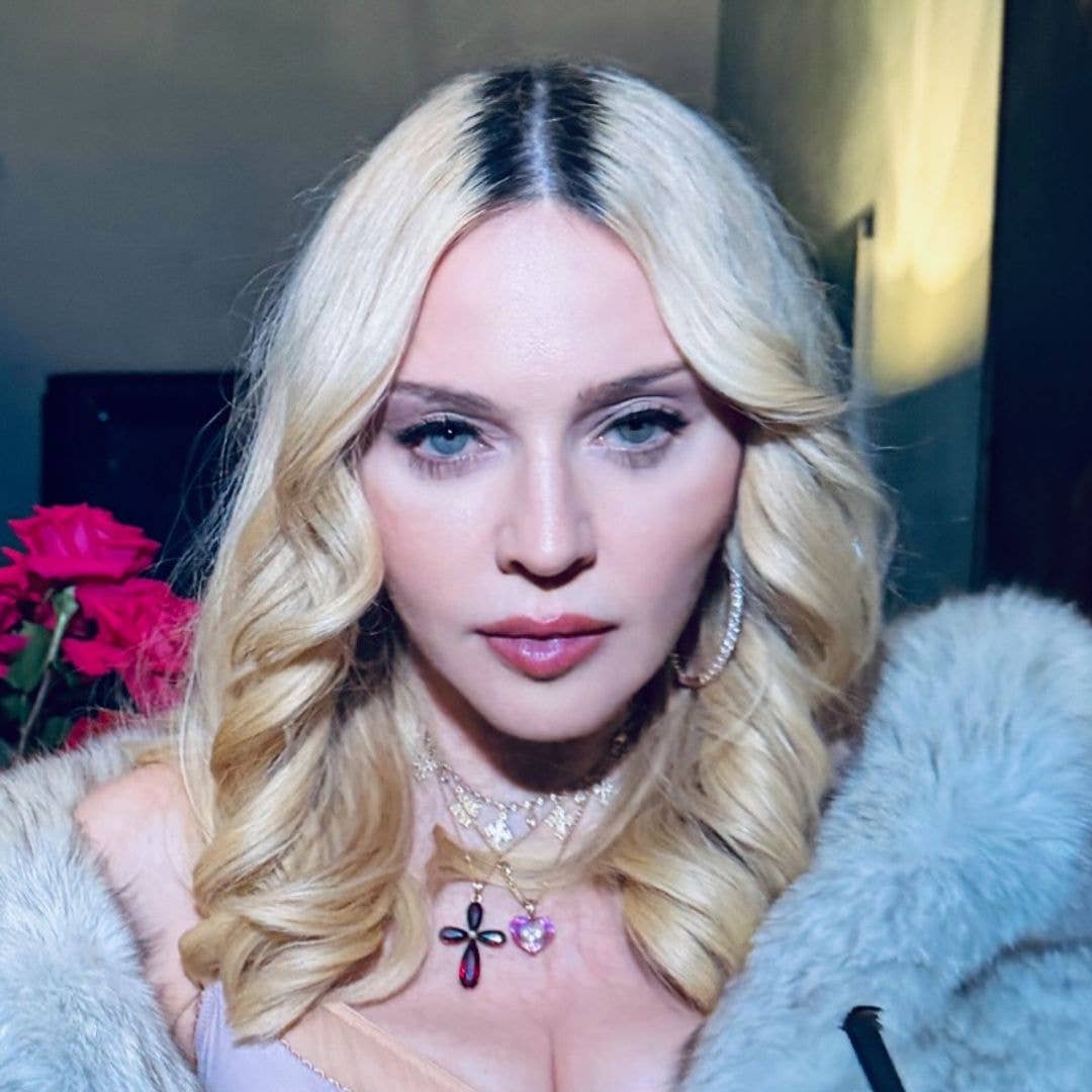 Madonna displays her 'wild side' in black corset and fishnets for stunning new photos