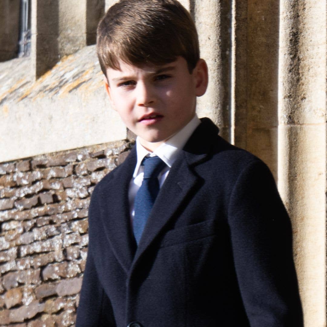 Prince Louis, 8, is the ultimate countryside cool boy in £42 Boden jumper