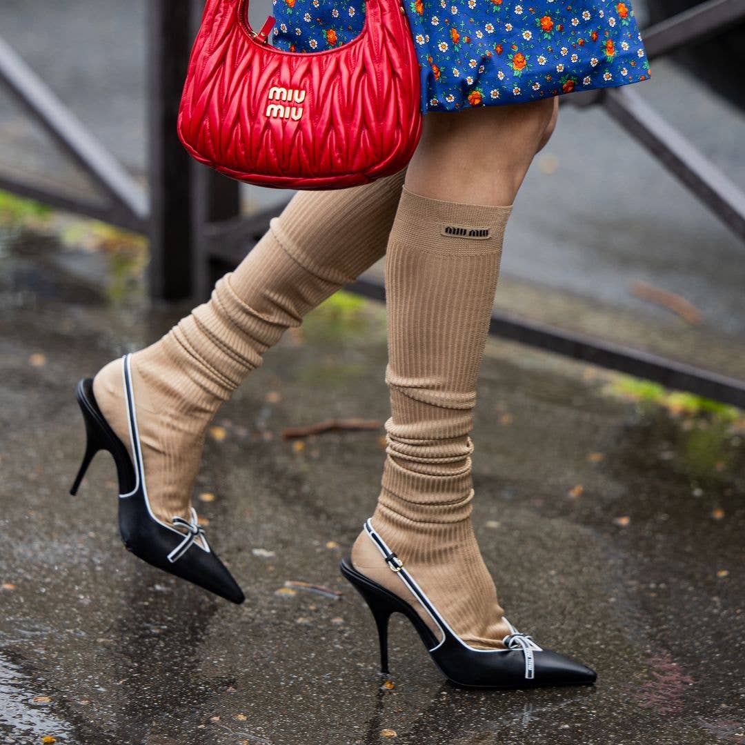 Socks with heels is the ultimate spring combo – here's how to style