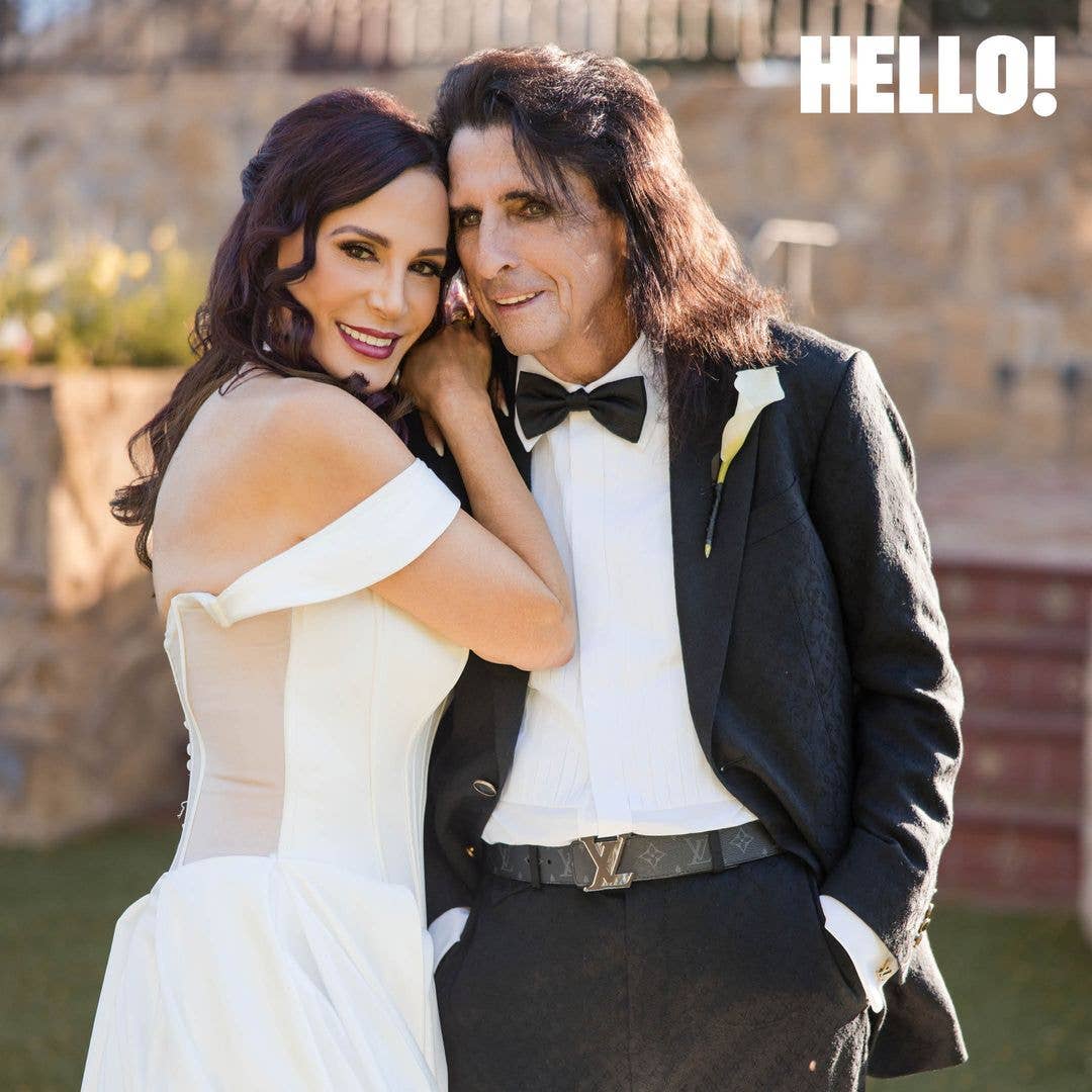 Rock icon Alice Cooper renews wedding vows after 50 years of bliss in lavish Arizona wedding: exclusive photos