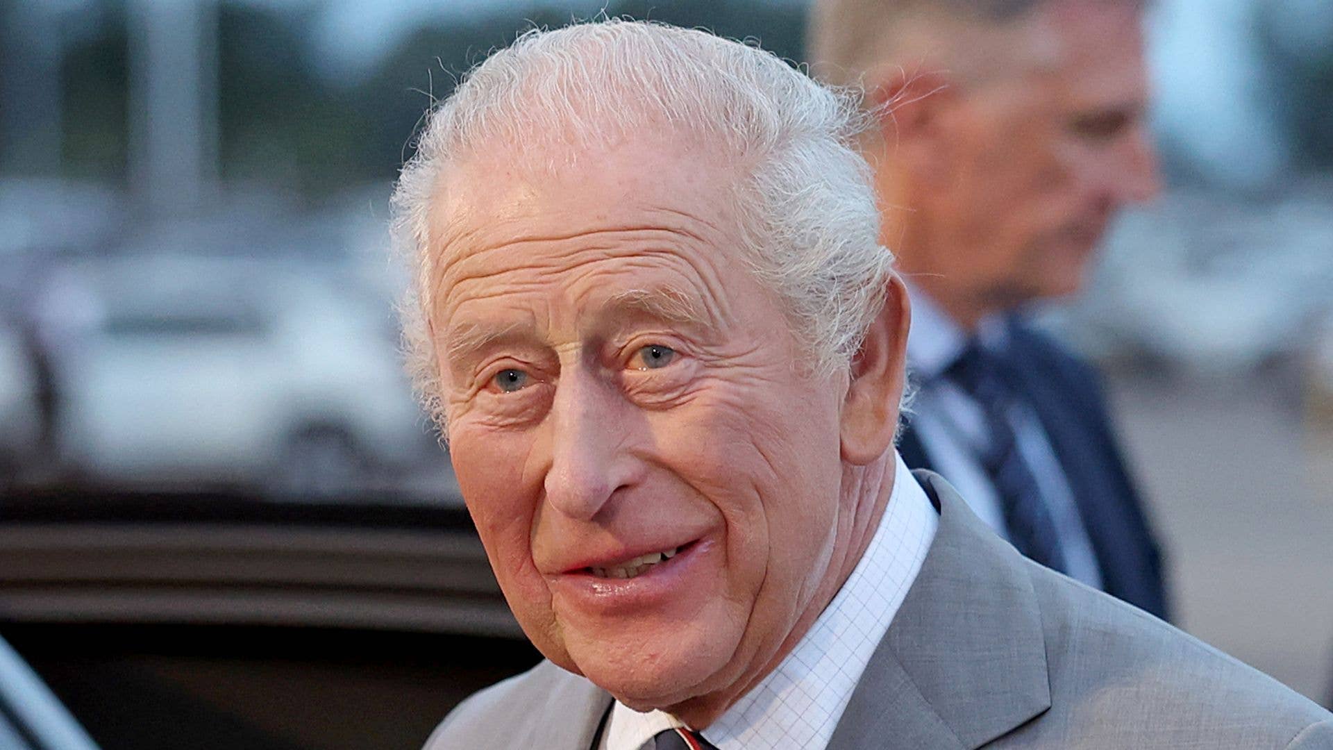 King Charles III arrives at L.F. Wade International Airport following the three day State Visit of King Charles III and Queen Camilla to the United States of America, on April 30, 2026 in Hamilton, Bermuda. The Royal Visit is the first by King Charles III to a British Overseas Territory as Sovereign and the first ever visit by a reigning King to Bermuda. (Photo by Chris Jackson/Getty Images)