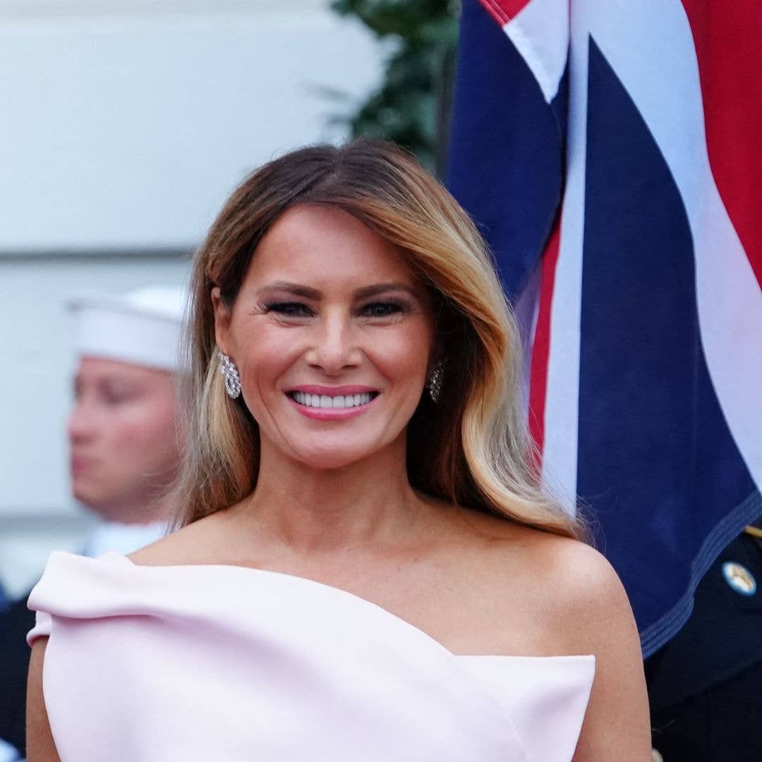 Melania Trump makes grand entrance in $80K head-to-toe haute couture Dior outfit at State dinner