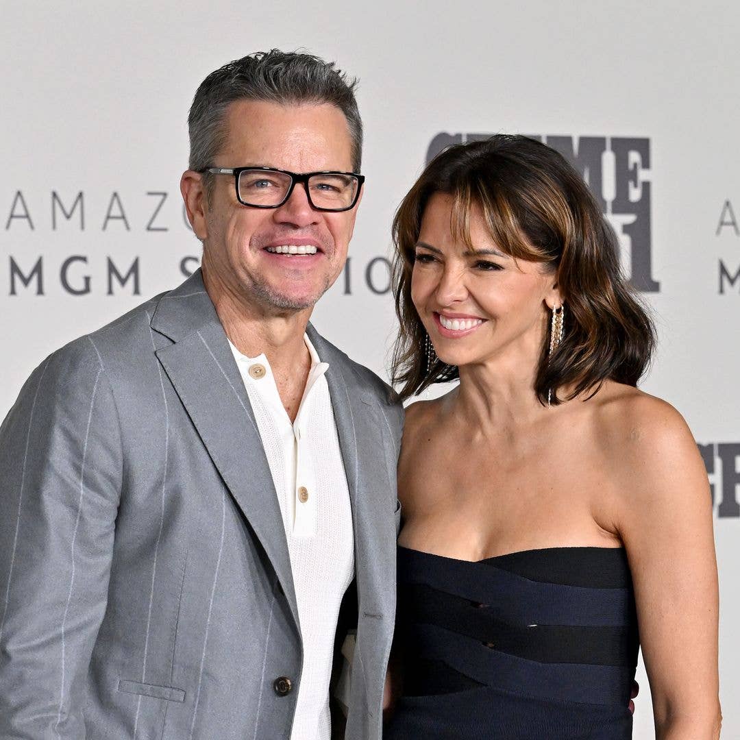 Matt Damon's wife Luciana Barroso steals the spotlight in figure-hugging dress on emotional night