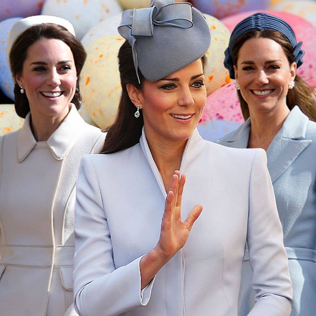 Princess Kate's iconic Easter Sunday outfits since becoming royal