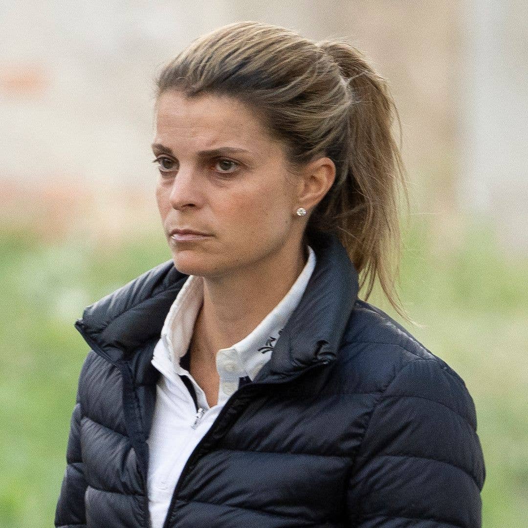 Reclusive heiress Athina Onassis looks striking as she makes rare fashion show appearance