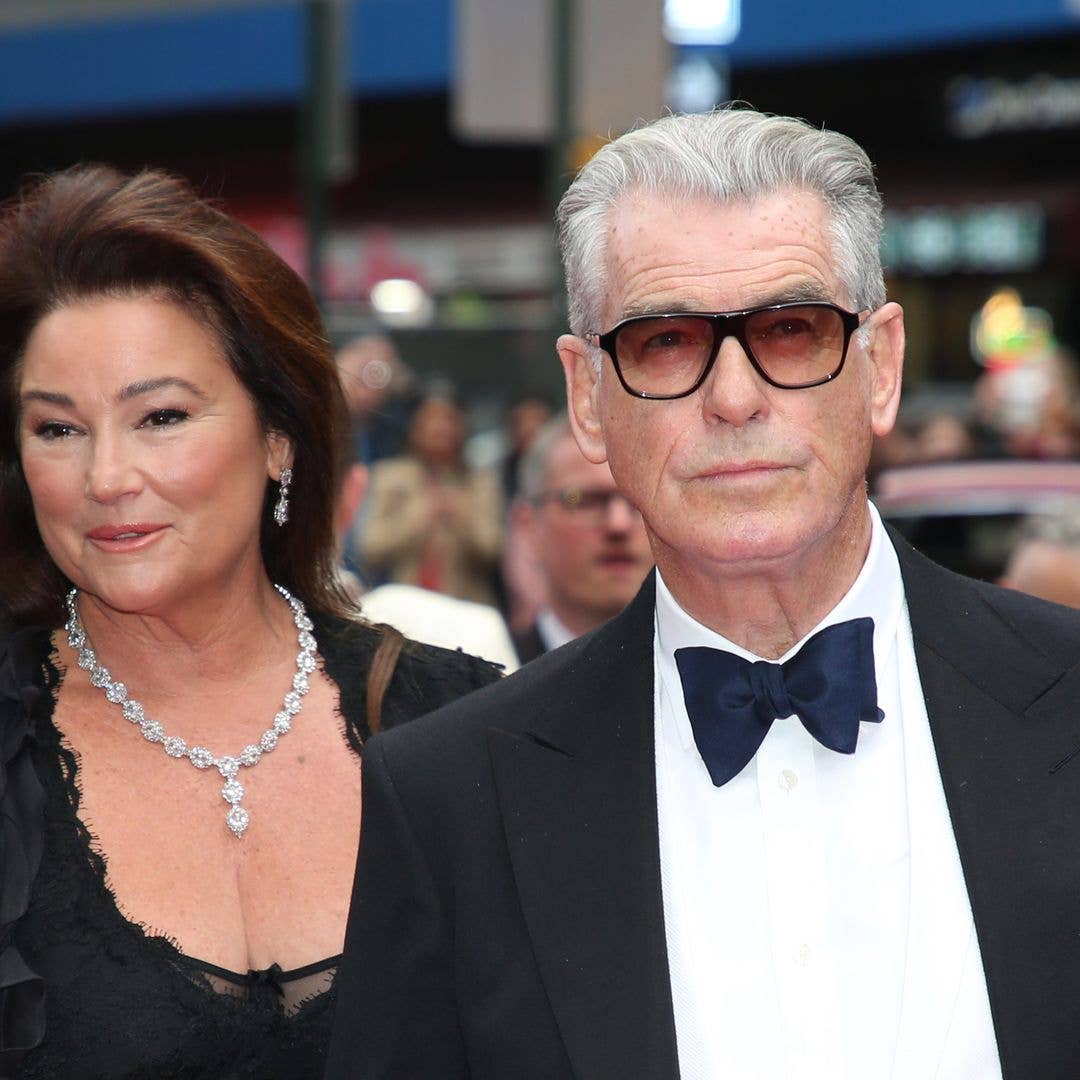 Pierce Brosnan's living room at 90s bachelor pad before Keely Shaye Smith was a love letter to maximalism