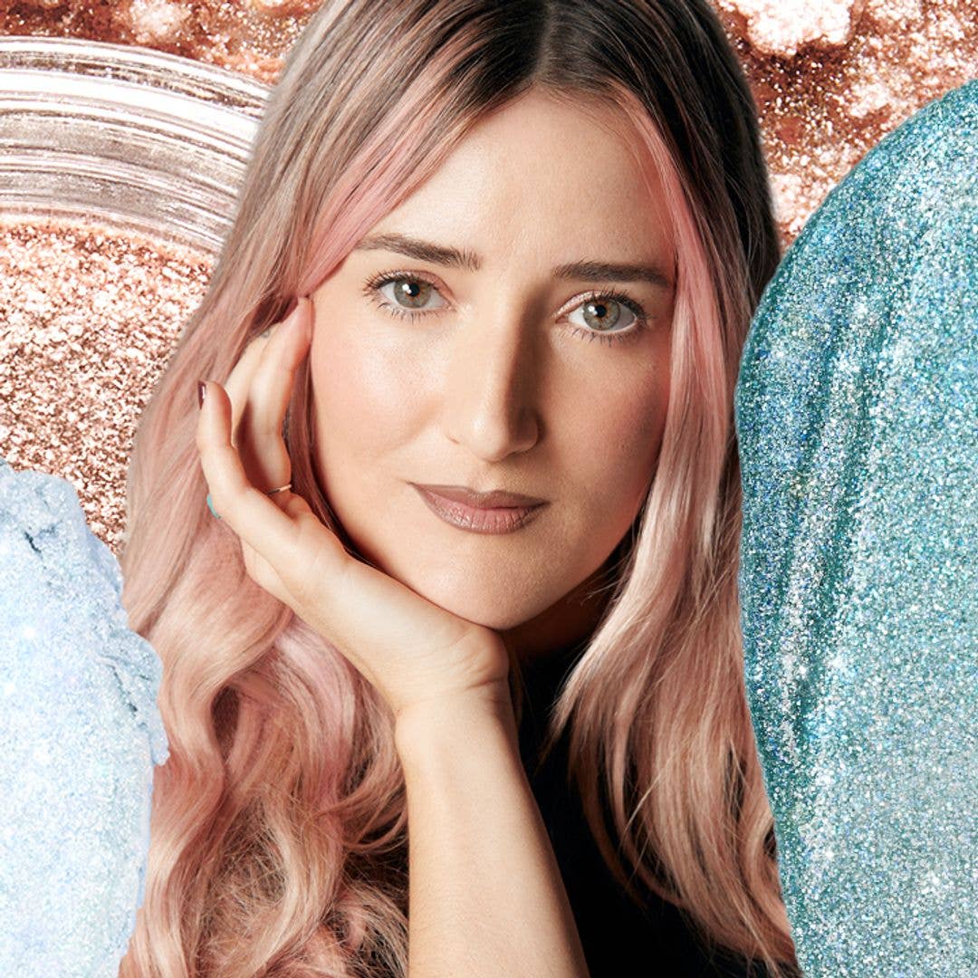 I want women of all ages to know that glittery makeup can be joyful