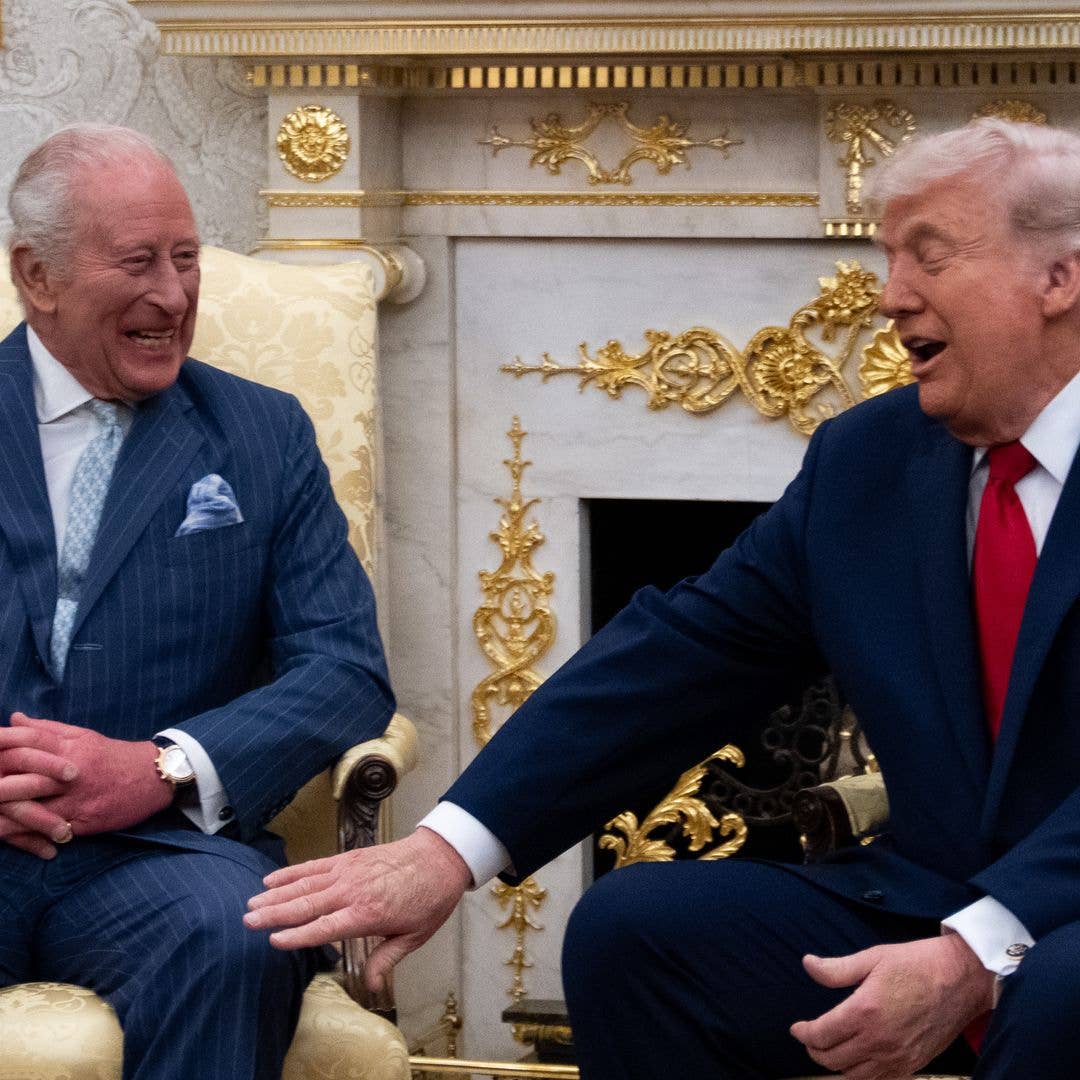 King Charles hosted in 'gaudy' Oval Office that's undergone a Trump-transformation