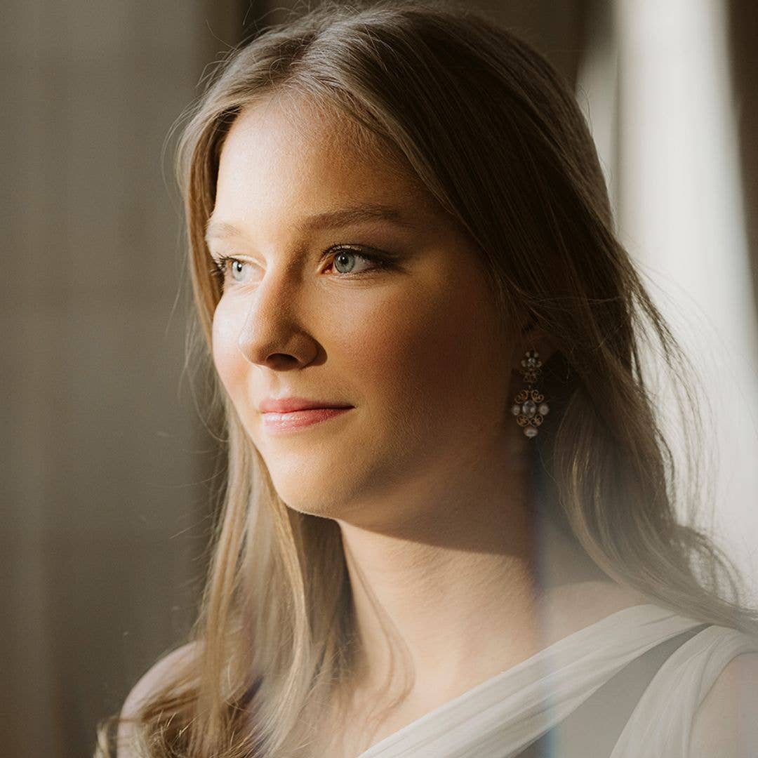 Princess Eleonore's 'Diana' 18th birthday gown is uncannily like Princess Kate's