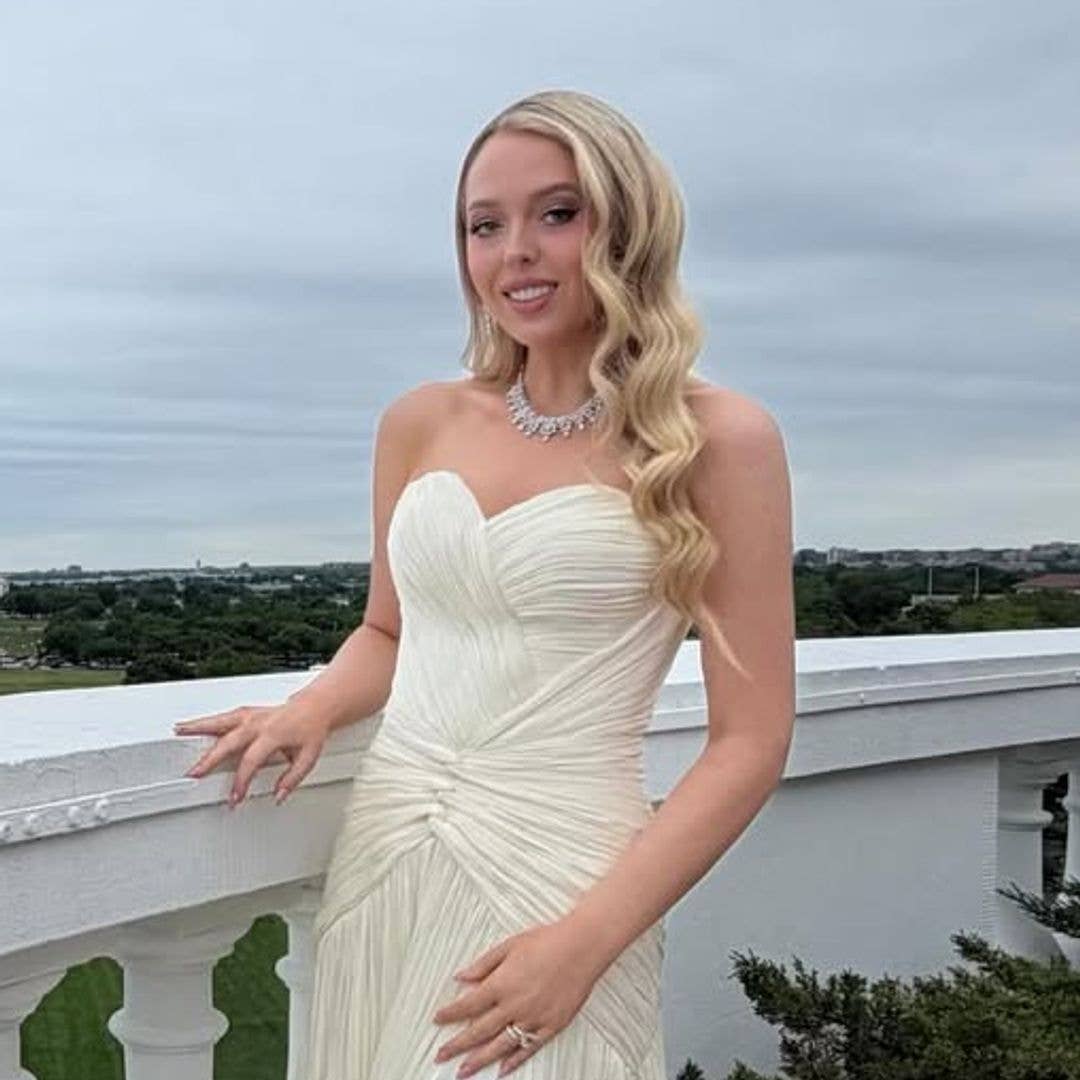 Tiffany Trump stuns in romantic bridal-white gown for State Dinner